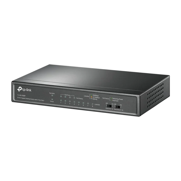 TL-SG1008P 8-Port Gigabit Switch מבית TP-LINK