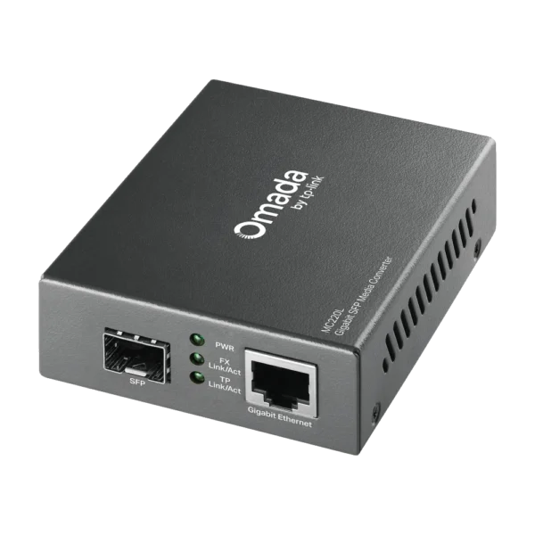 ממיר אופטי MC220L SFP-GIGA LAN מבית OMADA