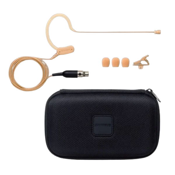 Shure MX153T/O-TQG – מיקרופון אוזן Omnidirectional בצבע Tan