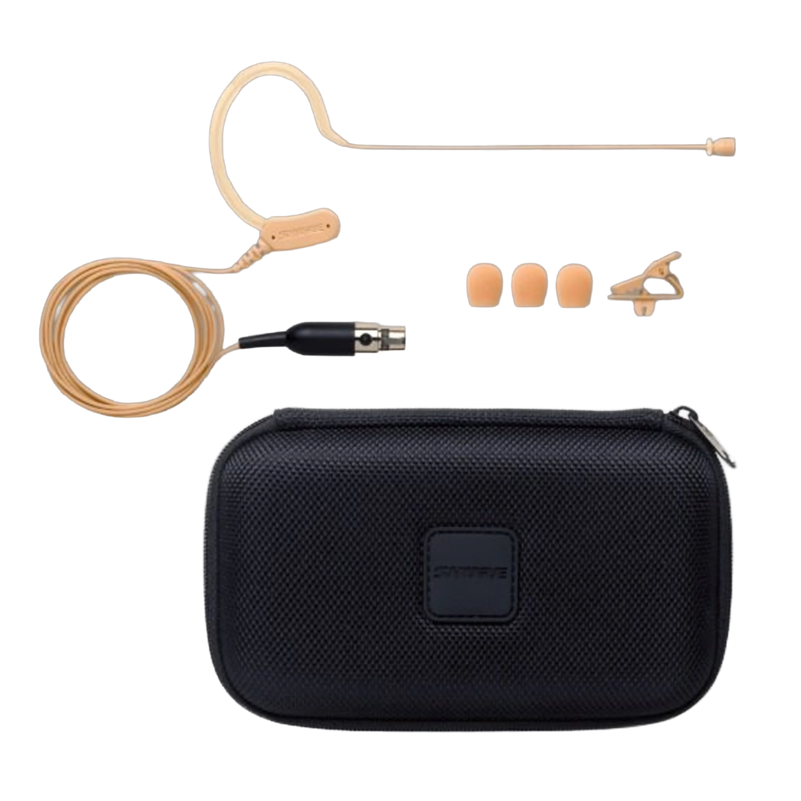 1-4-scaled-1 Shure MX153T/O-TQG – מיקרופון אוזן Omnidirectional בצבע Tan – תמונה 1