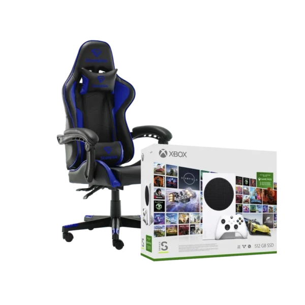 חבילת גיימינג XBOX SERIES S–STARTER EDITION + מושב גיימינג SCORPIUS LIFE