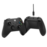⁦בקר XBOX Series S | X אלחוטי בצבע שחור כולל כבל ® USB-C⁩ – תמונה ⁦3⁩