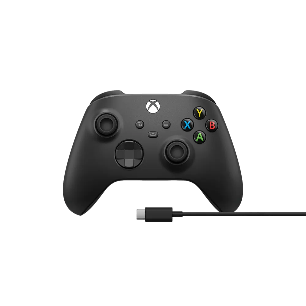 10362-001-04-4 בקר XBOX Series S | X אלחוטי בצבע שחור כולל כבל ® USB-C – תמונה 1