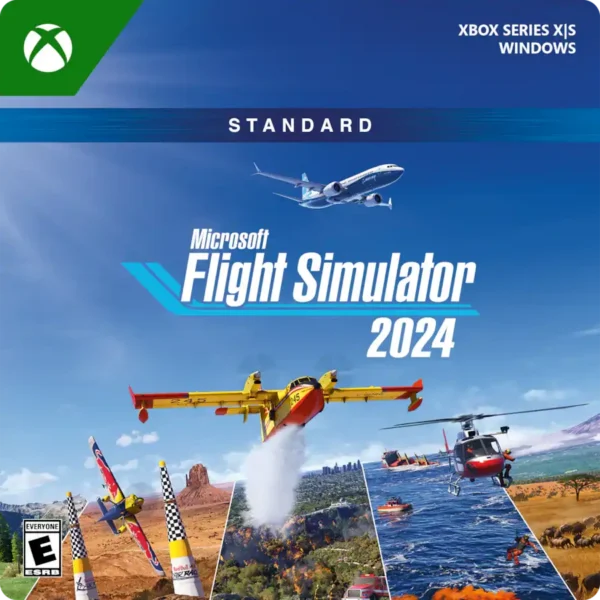 קוד משחק דיגיטלי  Flight Simulator 2024 Standard Edition-Xbox Series X|S