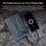 ⁦טאבלט מוקשח OUKITEL RT9 4G  6+256 10.1 שחור סוללה 11000mAh⁩ – תמונה ⁦4⁩