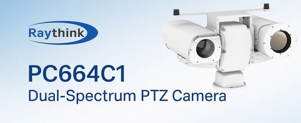 PC664C1 – מצלמת PTZ תרמית־אופטית מקוררת MWIR עם חיישן HgCdTe ועדשה תרמית 30–660 מ"מ