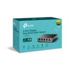 ⁦TL-SG105PE 5-Port Gigabit Switch מבית TP-LINK⁩ – תמונה ⁦3⁩