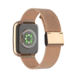 ⁦שעון חכם FITPRO S4 – בצבע זהב -rose-gold, השותף המושלם לסגנון חיים פעיל, בריא ומלא בסטייל!⁩ – תמונה ⁦3⁩