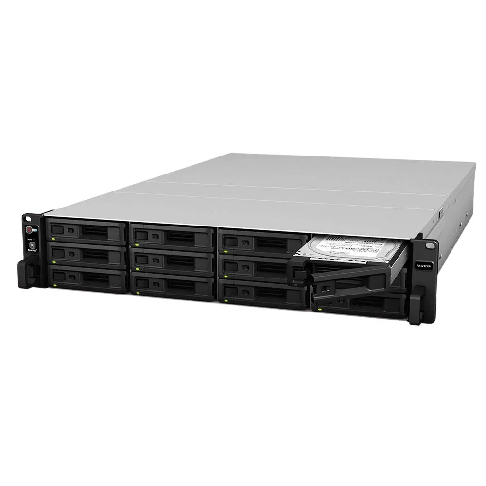 35300-000-20_1 יחידת הרחבה Synology RX1217RP – 12BAY – תצורת Rackmount – תמונה 1