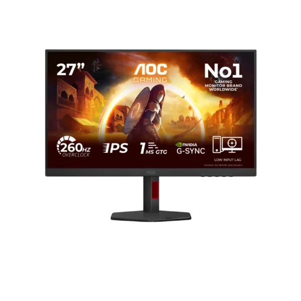 מסך גיימינג 27 אינץ' דגם 27G4ZR מבית AOC