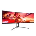 ⁦מסך גיימינג קעור 49 אינץ' דגם AG493UCX2 מבית AOC⁩ – תמונה ⁦4⁩