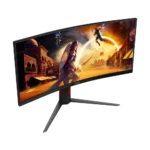 ⁦מסך גיימינג קעור 34 אינץ' דגם CU34G4 מבית AOC⁩ – תמונה ⁦3⁩