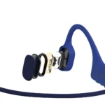 ⁦אוזניות ספורט עצםMP3+שחיה SHOKZ OPENSWIM צבע כחול⁩ – תמונה ⁦10⁩