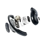 ⁦אוזניות OPENFIT AIR בצבע שחור מבית SHOKZ⁩ – תמונה ⁦4⁩