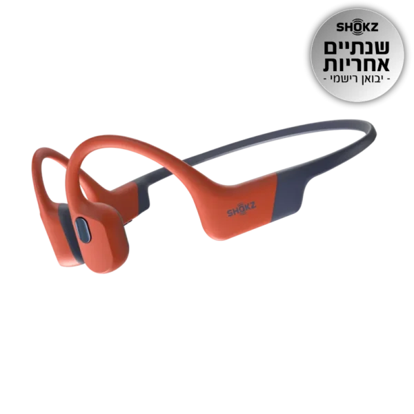 אוזניות OPENSWIM PRO בצבע אדום מבית SHOKZ