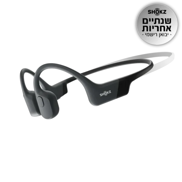 אוזניות הולכת עצם Shokz OpenRun Mini USB-C שחור