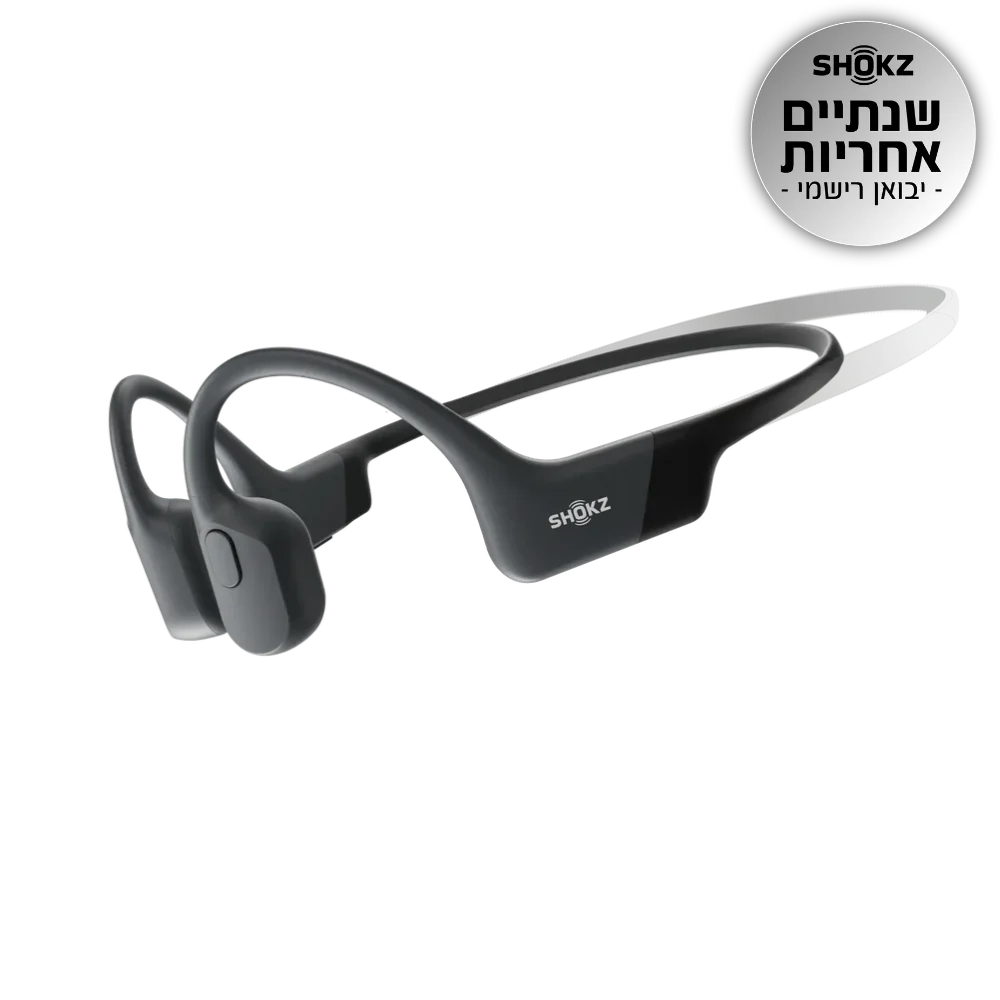 41209-652-55 אוזניות הולכת עצם Shokz OpenRun Mini USB-C שחור – תמונה 1