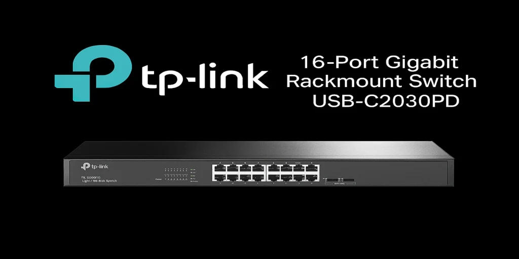 TL‑SG1016 – מתג 16 יציאות Gigabit למיתוג אמין וללא מאוורר