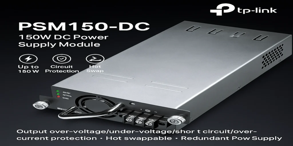 PSM150-DC – ספק כוח DC מודולרי עם 150W והחלפה חמה למערכות קריטיות