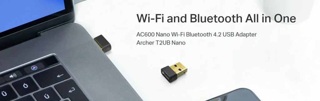 Archer T2UB Nano – מתאם USB קומפקטי עם Wi-Fi כפול־תדר ו־Bluetooth 4.2 מובנה