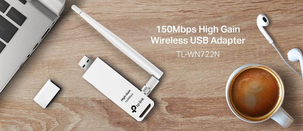 TL-WN722N – מתאם USB אלחוטי עם אנטנה מתפרקת