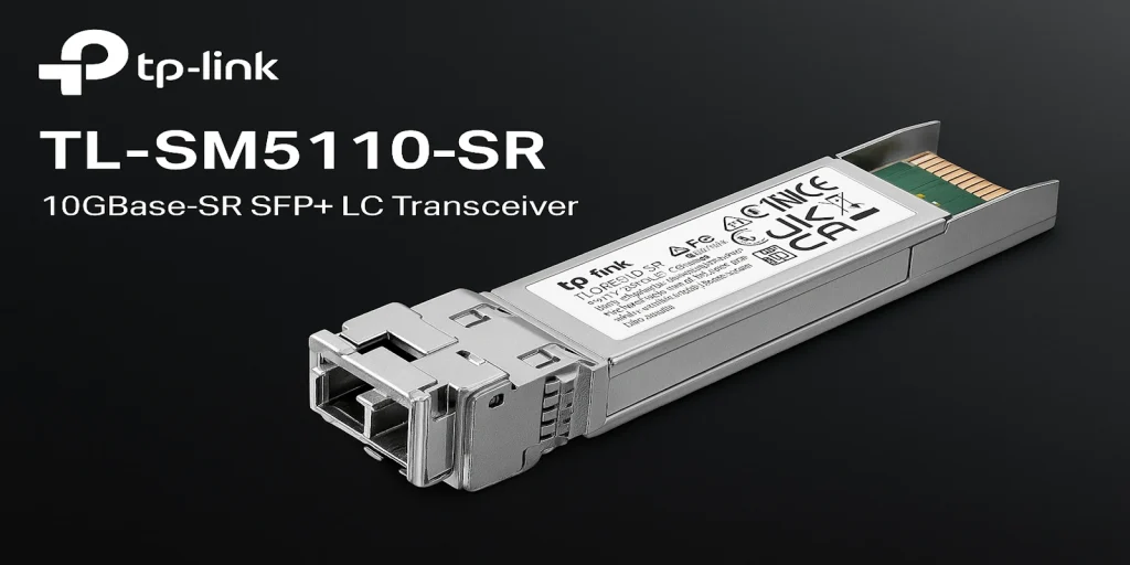 TL-SM5110-SR – מודול +SFP ל־10G על סיב רב־אופטי (Multi-Mode) למרחקים קצרים (8 יחידות)