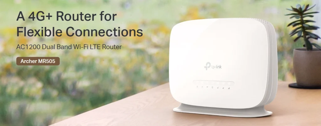 Archer MR505 – נתב +4G עוצמתי עם Wi-Fi AC1200 ותמיכה ב-EasyMesh