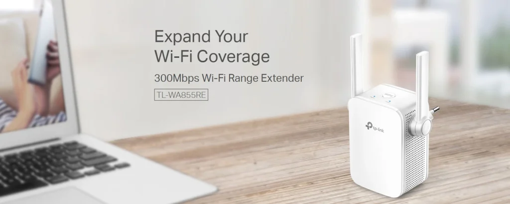 TL-WA855RE מרחיב טווח Wi-Fi במהירות 300Mbps