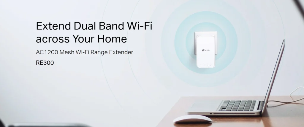 RE300 – מאריך טווח Mesh Dual-Band במהירות AC1200 מבית TP-Link