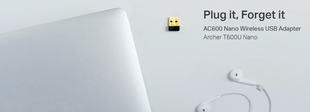 Archer T600U Nano – מתאם USB זעיר עם Wi-Fi במהירות AC600