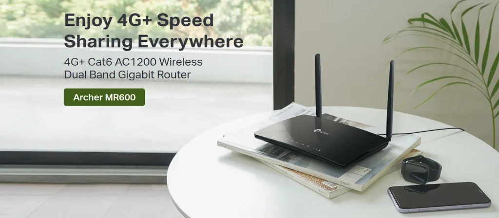 Archer MR600 – ראוטר +4G עם Wi-Fi כפול ומהיר במיוחד