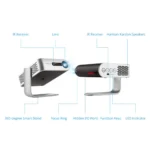⁦מקרן לד נייד ViewSonic M1+ LED WVGA⁩ – תמונה ⁦9⁩
