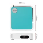 ⁦מקרן לד נייד ViewSonic M1 MINI PLUS⁩ – תמונה ⁦4⁩