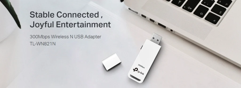 TL-WN821N – מתאם USB Wi-Fi במהירות 300Mbps עם כיסוי חזק וטכנולוגיית MIMO