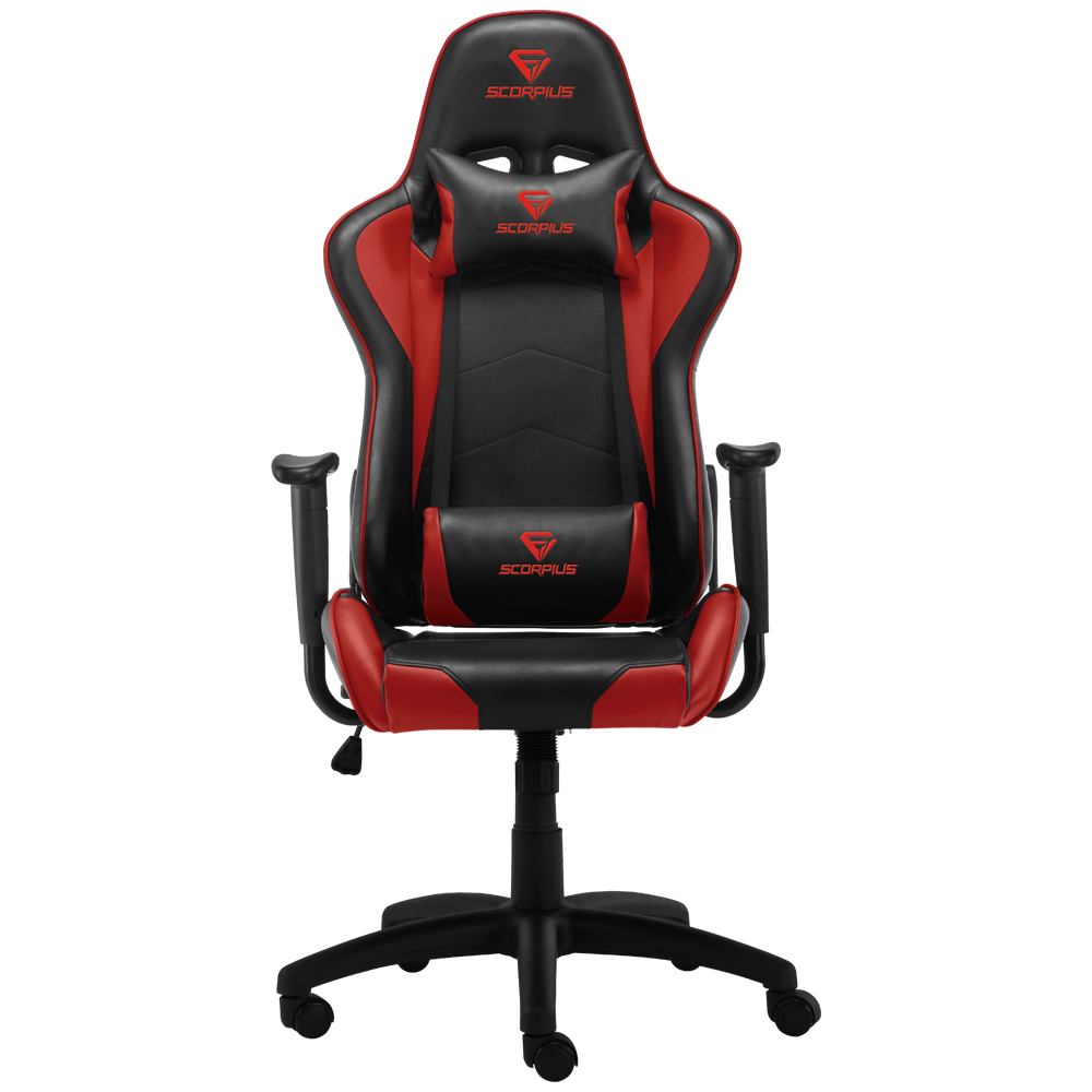 90901-000-10 מושב גיימינג SCORPIUS GAMER RED – תמונה 1