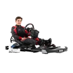 ⁦מושב סימולציה מתקפל Next Level Racing® Go Kart Plus⁩ – תמונה ⁦5⁩