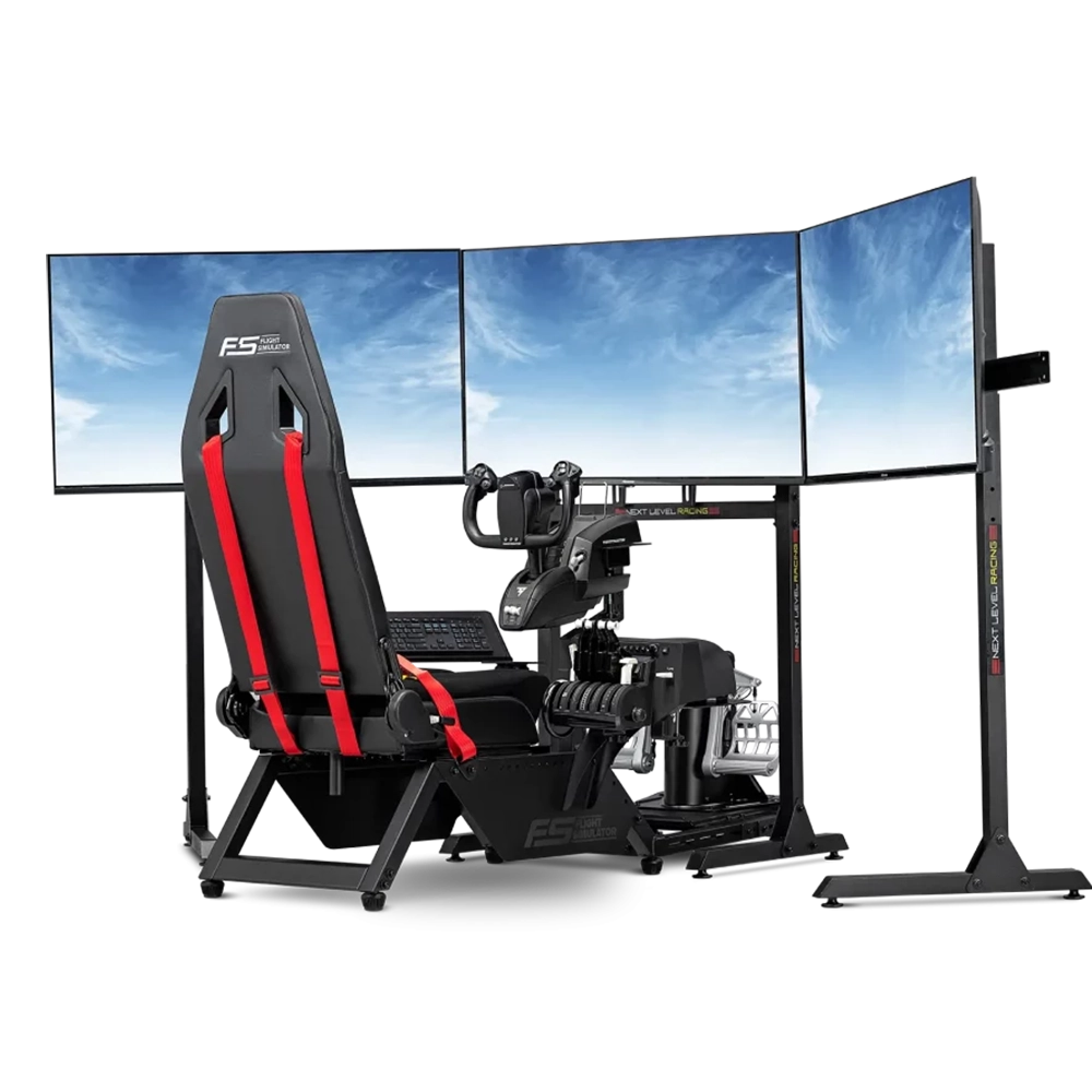Next Level Racing® Flight Simulator – תצורות טיסה מגוונות, עיצוב בהשראת Boeing ובנייה יציבה