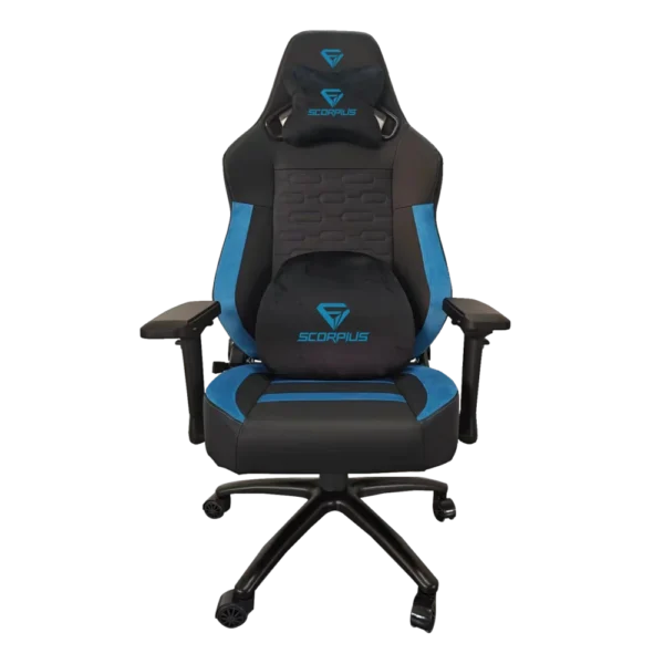 מושב גיימינג שחור/כחול SCORPIUS  PROFESSIONAL