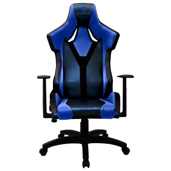 מושב גיימינג SCORPIUS ADVANCE BLUE