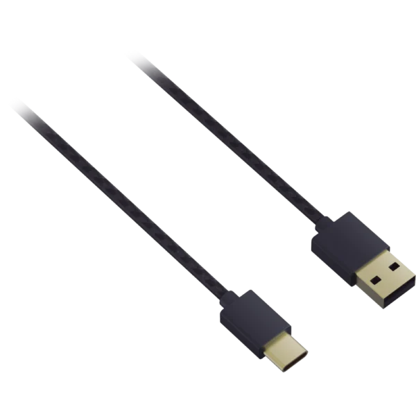 כבל USB להעברת מידע וטעינה