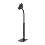 ⁦מעמד טאבלט רצפתי LUMI PAD33-01 שחור – פתרון מקצועי לתצוגה בטוחה⁩ – תמונה ⁦3⁩