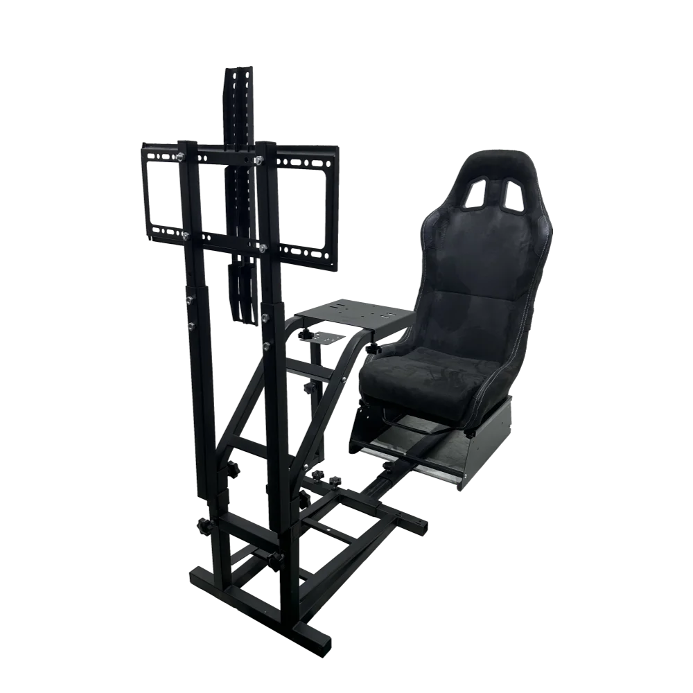 90902-811-04 מושב לסימולטור מירוצים שחור SIMULATOR COCKPIT – תמונה 1
