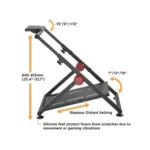 ⁦מעמד מתקפל להגה מרוצים דגם LRS04-BS מבית Lumi⁩ – תמונה ⁦4⁩