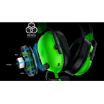 ⁦אוזניות גיימינג Razer BlackShark V2 X- צבע ירוק⁩ – תמונה ⁦3⁩