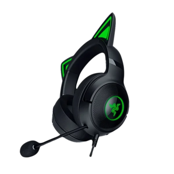 אוזניות חוט’ – RAZER KRAKEN KITTY V2 שחור