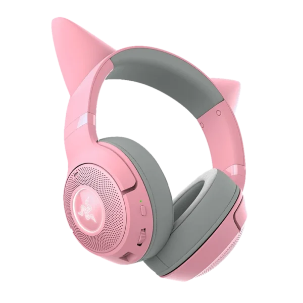 אוזניות אלחוטיות – RAZER KRAKEN KITTY BT V2 בצבע ורוד
