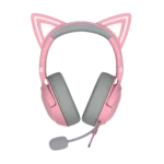 אוזניות חוט’ – RAZER KRAKEN KITTY V2 ורוד