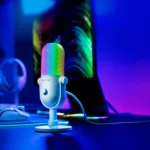 ⁦מיקרופון Seiren V3 Chroma בצבע לבן מבית RAZER⁩ – תמונה ⁦3⁩