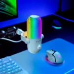 ⁦מיקרופון Seiren V3 Chroma בצבע לבן מבית RAZER⁩ – תמונה ⁦2⁩