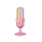 מיקרופון Seiren V3 Chroma בצבע ורוד מבית RAZER